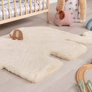 Kinderteppich Huggy Olifant Creme