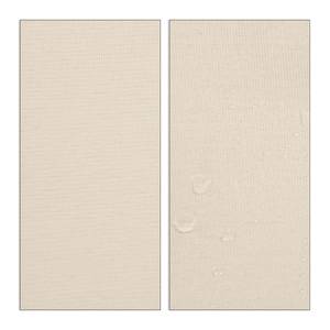 Voile d'ombrage triangle beige 300 x 250 cm