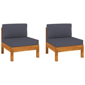 Mittelsofa (2 er Set) 3007925-7 Dunkelgrau