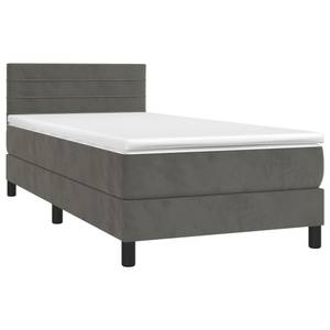 Boxspringbett 3017290-14 Dunkelgrau - Breite: 100 cm