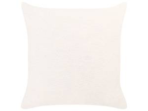 Coussin décoratif AVENS Vert - Orange - Blanc - Textile - 45 x 10 x 45 cm