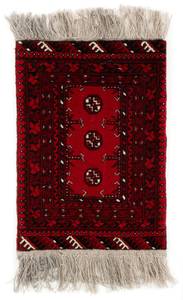 Teppich Afghan XII Rot - Textil - 50 x 1 x 70 cm