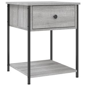 Elegante Nachttische - 2er Set Grau - Holzwerkstoff - 45 x 58 x 44 cm