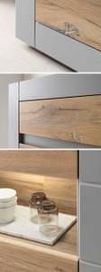 Sideboard CASABLANCA Grau - Holzwerkstoff - 217 x 90 x 42 cm