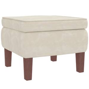 Schaukelsessel mit Hocker 3015093-2 Creme