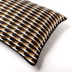 Housse de coussin Javier Noir - Textile - 60 x 40 x 60 cm