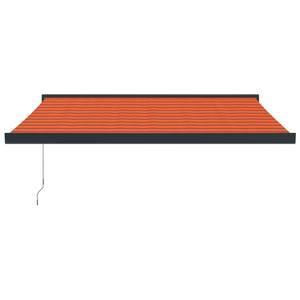 Markise 3000957-3 Schwarz - Orange - 250 x 300 cm