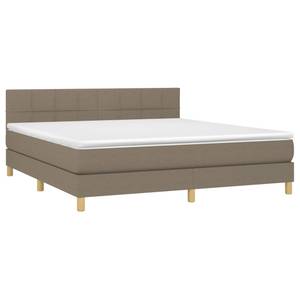 Boxspringbett 3017288-12 Taupe - Breite: 160 cm