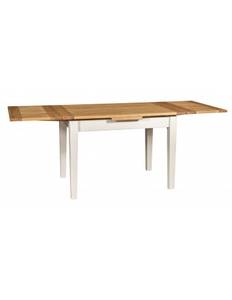 Table de Cuisine Country style Marron - Blanc