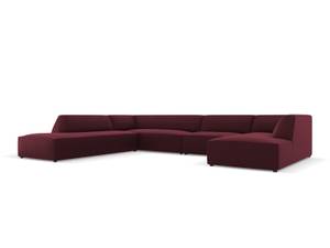 modulares U-Formsofa RUBY 7 Sitzplätze Bordeaux