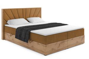 Boxspringbett LOLLY6 Gelb - Breite: 169 cm - H3