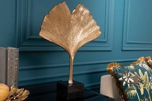 Skulptur GINKGO LEAF Gold