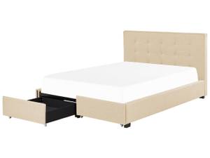 Doppelbett ROCHELLE Beige - 193 x 109 x 213 cm