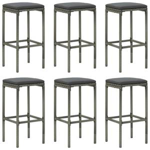 Bar de jardin (lot de 8) 3005785-3 Anthracite - Gris