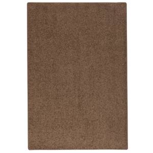 Hochflor Langflor Teppich Cottage Dunkelbraun - 80 x 240 cm