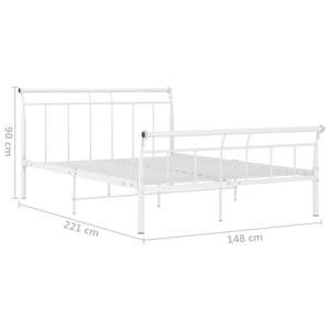 Cadre de lit 3009309 Largeur : 148 cm