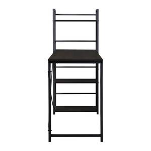 Schreibtisch RE6774 Schwarz - Holzwerkstoff - 52 x 72 x 120 cm