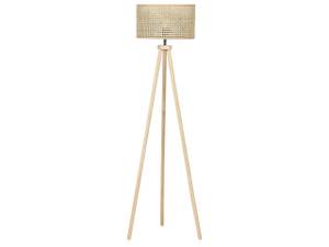 Grande lampe PENTON Bleu - Rotin - 50 x 150 x 50 cm