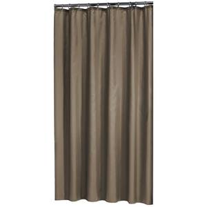 Rideau de douche 3007270 Marron - Textile - 120 x 200 x 1 cm