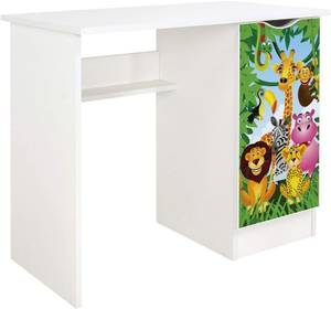 Bureau blanc  ROMA - Animaux Bois manufacturé - 50 x 77 x 90 cm