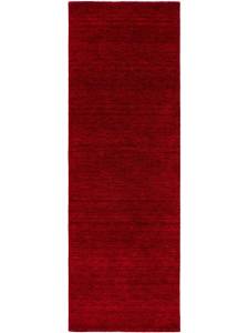 Tapis de couloir en laine Jamal Rouge - 70 x 200 cm