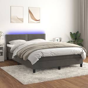 Boxspringbett 3017268-5 Dunkelgrau - 144 x 193 cm