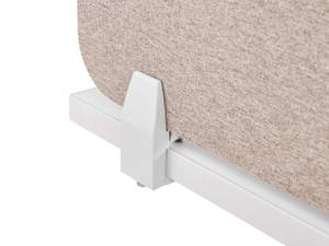 Schreibtischtrennwand WALLY Beige - Breite: 80 cm