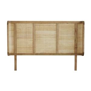 Kopfteil AVA Beige - Rattan - 20 x 115 x 180 cm