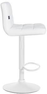 Tabourets de bar Feni Lot de 2 Blanc