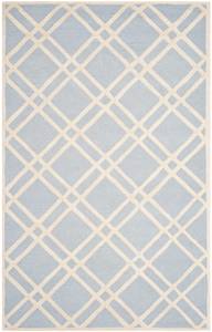 Teppich Mati handgetuftet Beige - Blau - 120 x 180 cm
