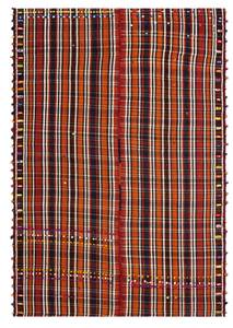 Tapis Jajim XLI Rouge - Textile - 147 x 1 x 213 cm