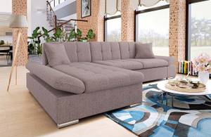 Ecksofa Montana Premium Altrosa - Ecke davorstehend links