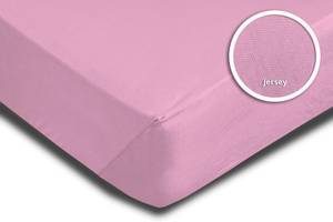 Kinder Baby Bettlaken rosa 60-70x140 cm Pink - Textil - 70 x 2 x 140 cm