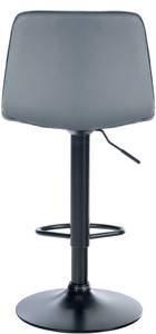 Tabouret de bar Lex Lot de 2 Noir - Gris