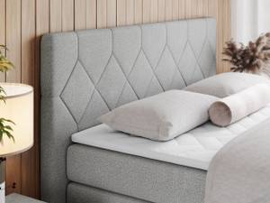 Boxspringbett KING EIGAR Breite: 220 cm - H4 - Textil