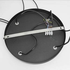 Lustre suspension GALAXY Noir - Cuivre - 46 x 95 x 46 cm - Nb d'ampoules : 4