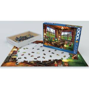 Puzzle D Davison Cozy Cabin Papier - 26 x 6 x 36 cm