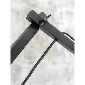 Wandlampe Kalimantan Flat Schwarz - Durchmesser: 60 cm