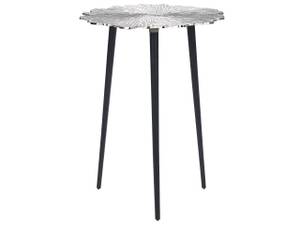 Table d'appoint PUHOI Noir - Argenté - Métal - 36 x 46 x 36 cm