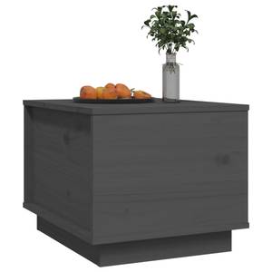 Couchtisch D697 Grau - Massivholz - 50 x 35 x 40 cm