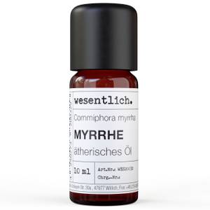 Myrrhe 10ml - ätherisches Öl Glas - 3 x 8 x 3 cm