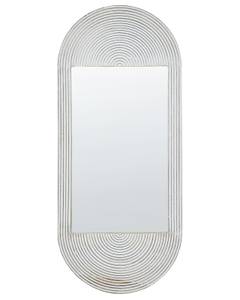 Miroir BRIANT Marron - Blanc - Bois massif - 56 x 130 x 3 cm