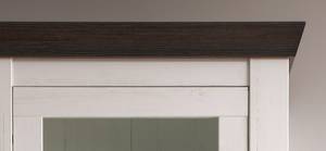 Wohnzimmerset Penelopa mit LED Weiß - Holzwerkstoff - 169 x 201 x 45 cm