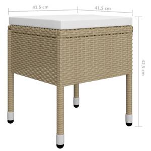 Garten Essgruppe (5-teilig) 3006039-1 Beige - Braun - Holz - Weiß