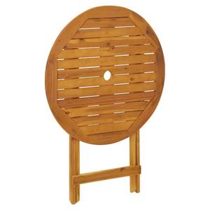 Table de jardin Marron - Bois massif - Bois/Imitation - 70 x 75 x 70 cm