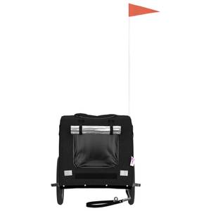 Remorque vélo pour chien 3028770-1 Noir - 64 x 66 x 125 cm