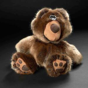 Bär Bee Bear Buddy BeastsTown Braun - Textil - 17 x 22 x 38 cm