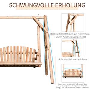 Schaukel 84A-086V01 Eiche Hell