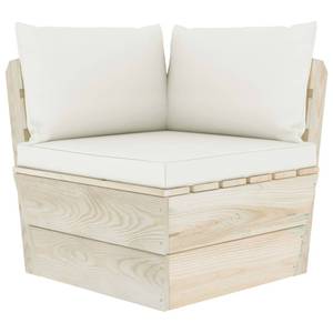 Mobilier de jardin (lot de 8) 3016490-18 Blanc - Bois manufacturé - Bois/Imitation - 60 x 30 x 60 cm