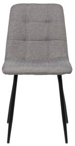 Esszimmerstühle Tilde 4er Set Grau - Textil